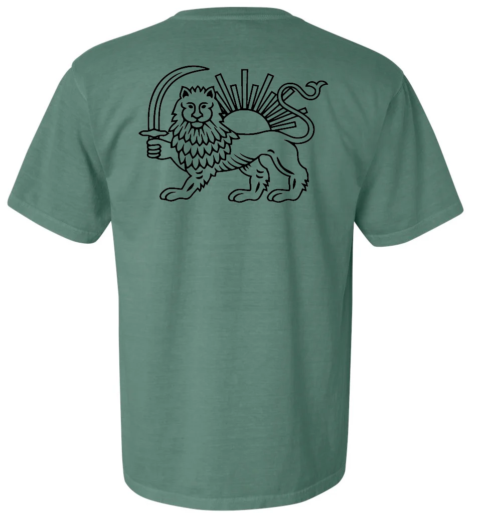 Lion and Sun - Green